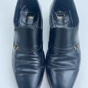 Florsheim Black Leather Loafers for Men